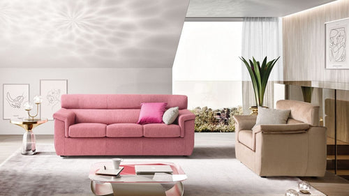 LeComfort Divano 3 posti Trickis Rosa