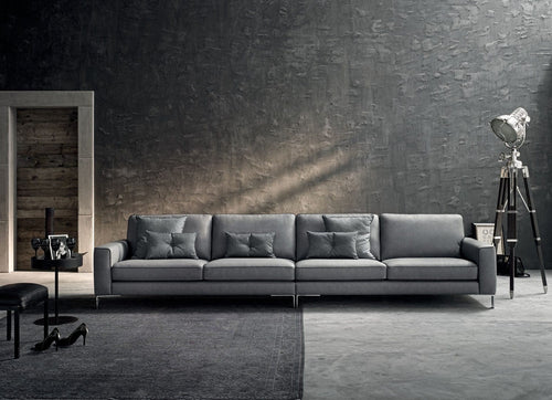 LeComfort Divano 4 posti Russo Double Grigio