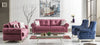 Serhat Divano allungabile con contenitore, 3 posti Mito Pink K1, l242xL96xH85 cm