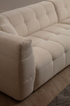 Asir Divano Angolare a destro 3 posti in tessuto Cady 3 Beige