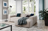 Divano Angolare a destro 3 posti Zeustron L Beige (1)