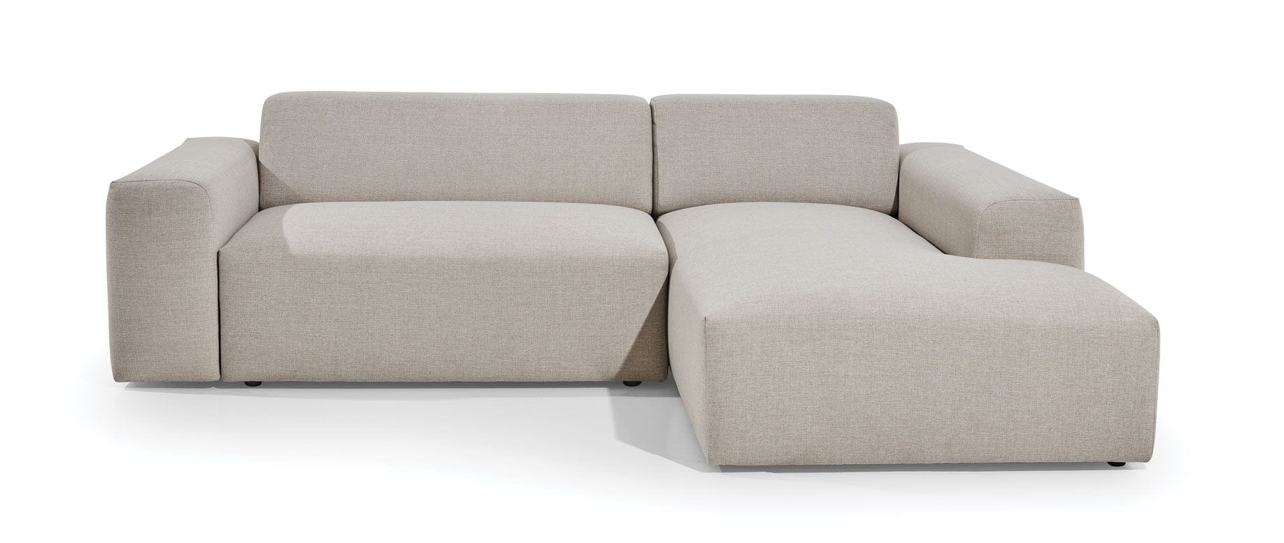 Divano Angolare a destro 3 posti Zeustron L Beige (2)