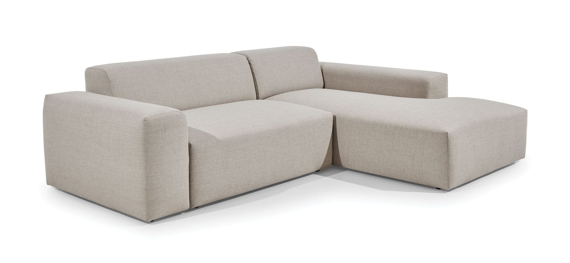 Divano Angolare a destro 3 posti Zeustron L Beige (3)