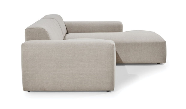 Divano Angolare a destro 3 posti Zeustron L Beige (4)