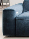 Divano Angolare a destro 4 posti Combi Mini Blu (2)