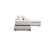 Asir Divano Angolare a destro 4 posti in tessuto Loop 19 Beige