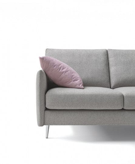 LeComfort Divano Angolare a destro 4 posti Mimes Grigio