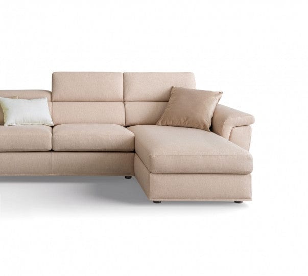 LeComfort Divano Angolare a destro 4 posti Pier Crema