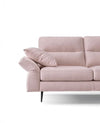 LeComfort Divano Angolare a destro 4 posti Thos Rosa