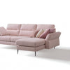 LeComfort Divano Angolare a destro 4 posti Thos Rosa