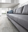 LeComfort Divano Angolare a destro 5 posti Ralphael Grigio