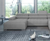 Wersal Divano Angolare a destro 6 posti Campis XL Grigio