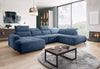 Wersal Divano Angolare a destro 6 posti Combi XL Blu