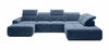 Wersal Divano Angolare a destro 6 posti Combi XL Blu