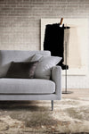 LeComfort Divano Angolare a sinistro 3 posti Tedy Grigio