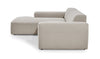 Divano Angolare a sinistro 3 posti Zeustron L Beige (4)