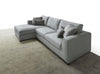 LeComfort Divano Angolare a sinistro 4 posti Forster Grigio