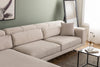 Asir Divano Angolare a sinistro 4 posti in tessuto Jivago Beige