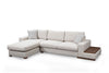 Asir Divano Angolare a sinistro 4 posti in tessuto Loop 18 Beige