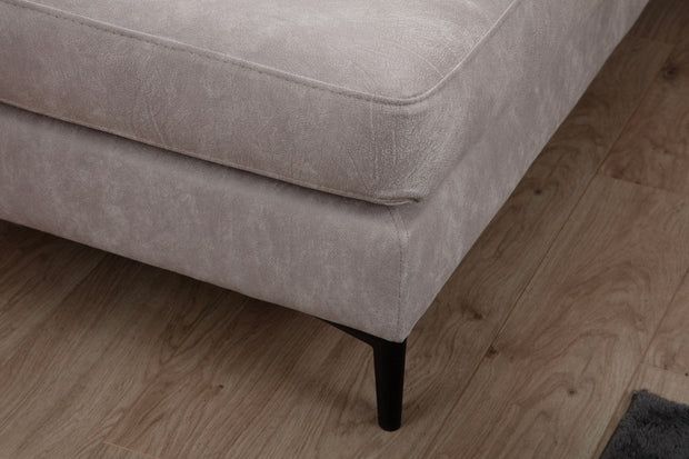 Asir Divano Angolare a sinistro 4 posti in tessuto Porto Beige