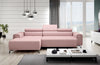 Divano Angolare a sinistro 4 posti Mavin Mini Rosa (1)