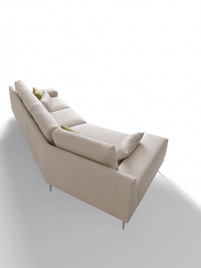 LeComfort Divano Angolare a sinistro 4 posti Pontis Beige