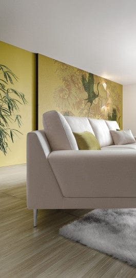 LeComfort Divano Angolare a sinistro 4 posti Pontis Beige