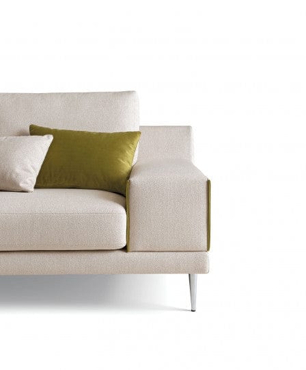 LeComfort Divano Angolare a sinistro 4 posti Pontis Beige