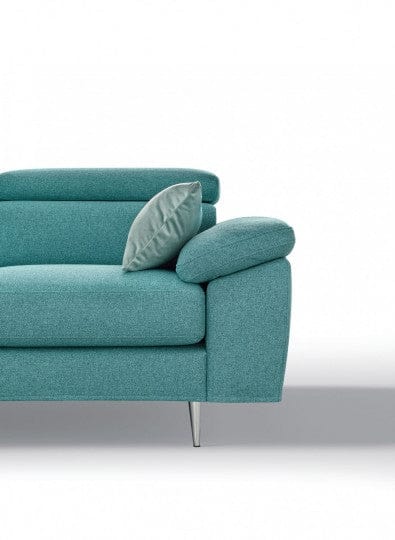 LeComfort Divano Angolare a sinistro 5 posti Gretis Turchese