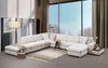 Asir Divano Angolare a sinistro 5 posti in tessuto Loop 8 Beige