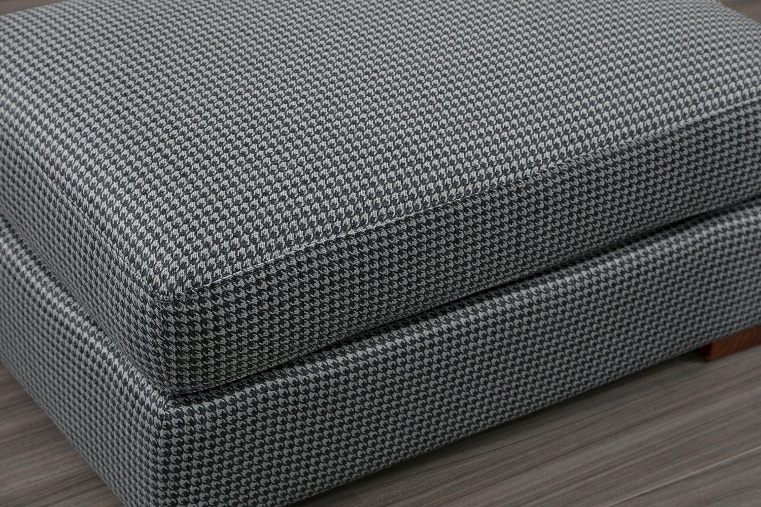 Divano Angolare a sinistro 5 posti in tessuto Loop Grigio (5)