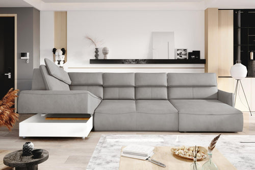 Wersal Divano Angolare a sinistro 6 posti Magus XL Grigio