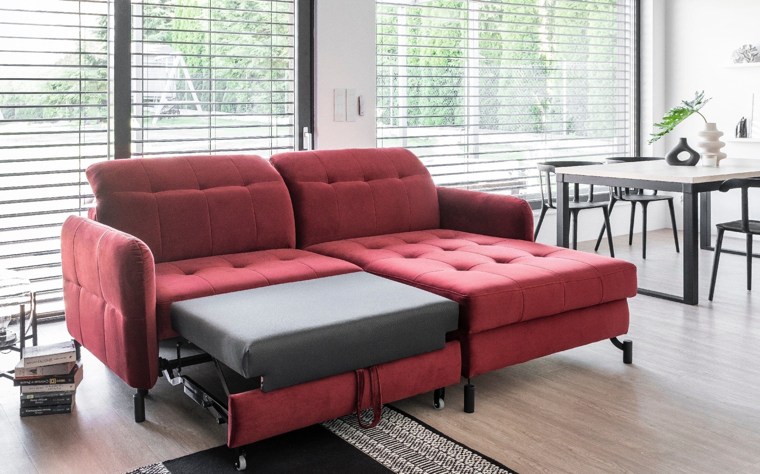 Eltap Divano Angolare Letto a destro 3 posti Lorelai