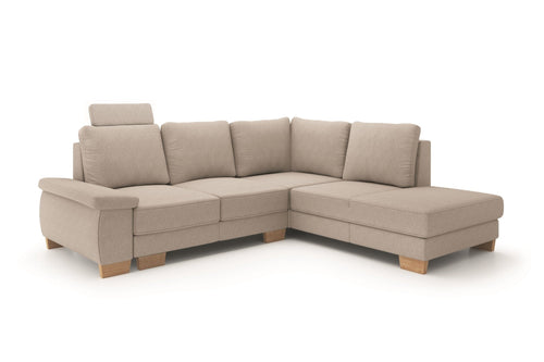 Divano Angolare Letto a destro 4 posti Cevis II Beige