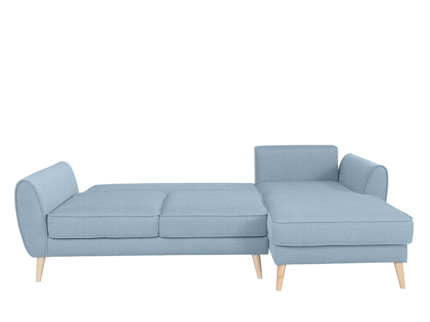 Divano Angolare Letto a destro 4 posti Cody Blu (2)