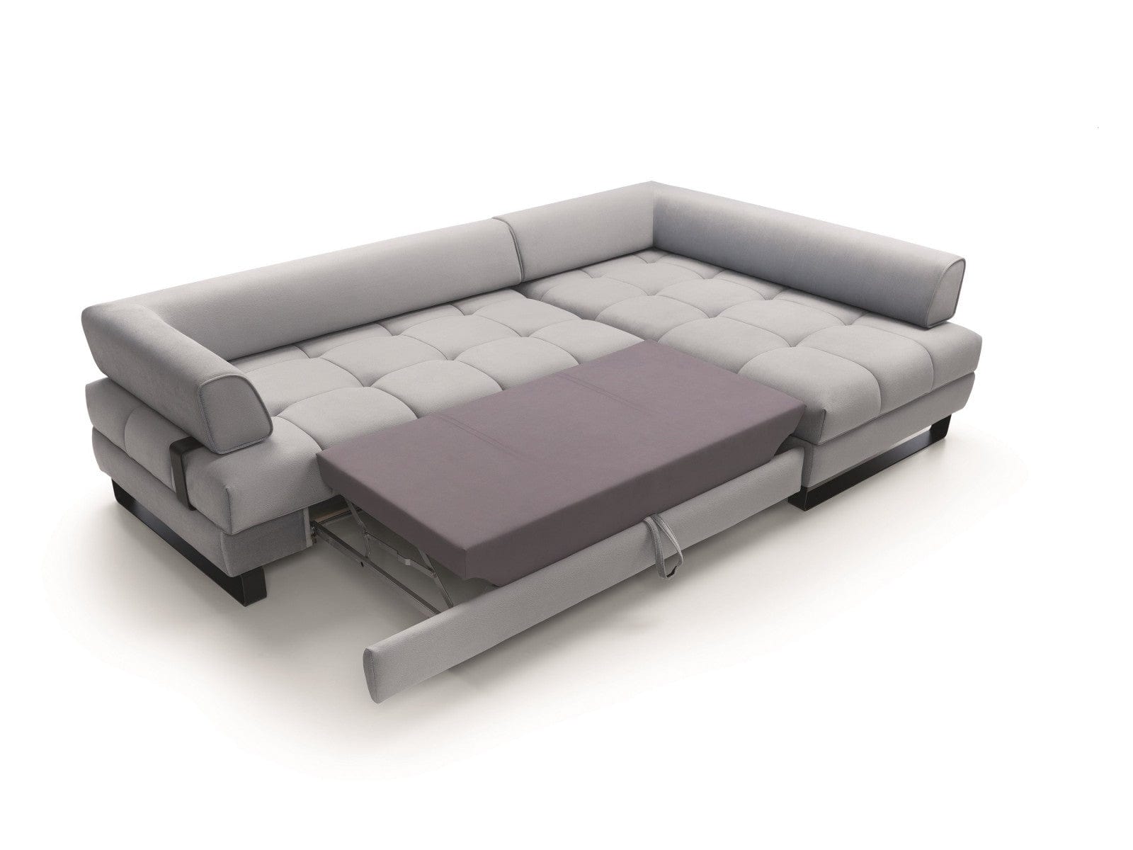 Divano Angolare Letto a destro 4 posti Hanna Blu (2)