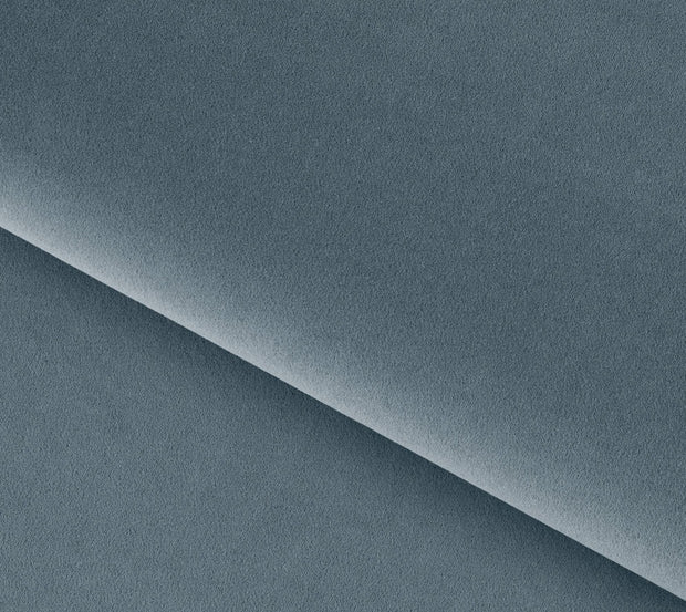 Eltap Divano Angolare Letto a destro 4 posti, in velluto Fobleros Plus Blu