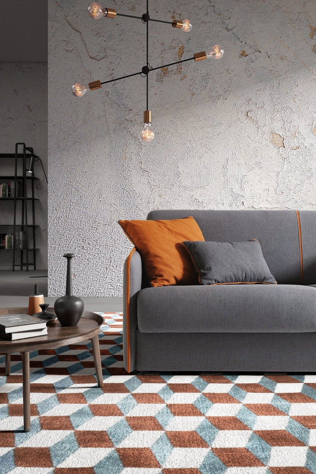 LeComfort Divano Angolare Letto a destro 4 posti Modire Grigio