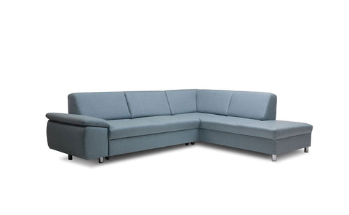 Divano Angolare Letto a destro 4 posti Niagara Blu