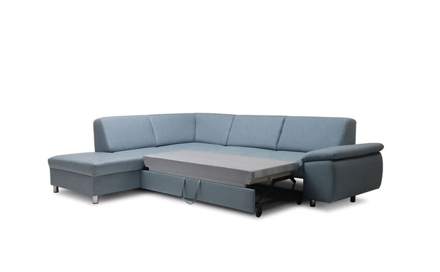 Divano Angolare Letto a destro 4 posti Niagara Blu (4)