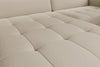 Eltap Divano Angolare Letto a sinistro 3 posti, in tessuto Gomez Plus Beige
