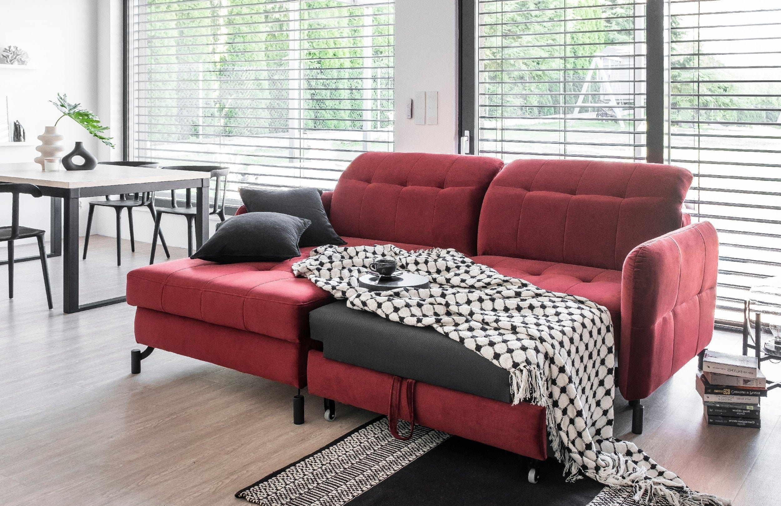 Eltap Divano Angolare Letto a sinistro 3 posti Lorelai