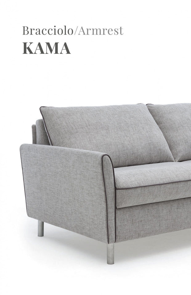 LeComfort Divano Angolare Letto a sinistro 4 posti BalitosGrande Grigio