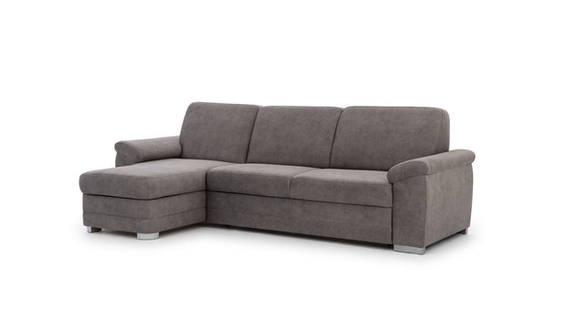 Divano Angolare Letto a sinistro 4 posti Ballo Piccola Grigio (2)