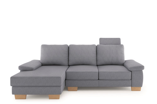 Divano Angolare Letto a sinistro 4 posti Cevis I Grigio