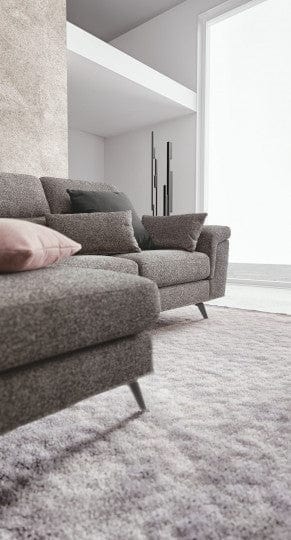 LeComfort Divano Angolare Letto a sinistro 4 posti Cupidis Cappuccino