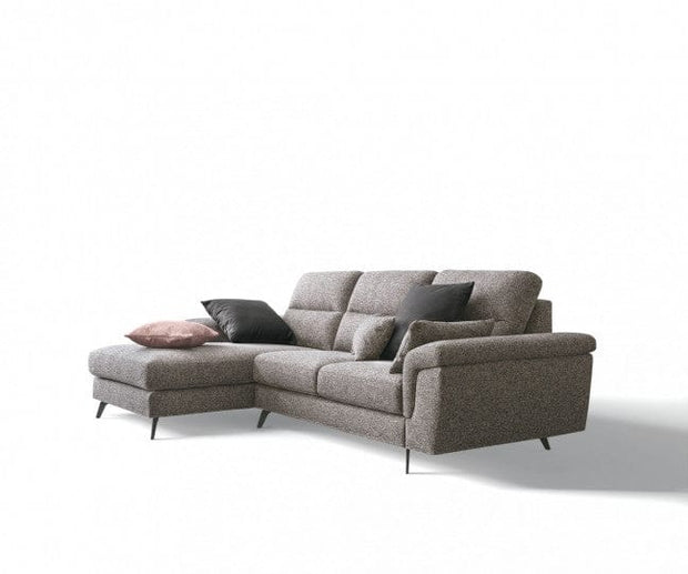 LeComfort Divano Angolare Letto a sinistro 4 posti Cupidis Cappuccino