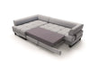 Divano Angolare Letto a sinistro 4 posti Hanna Blu (2)