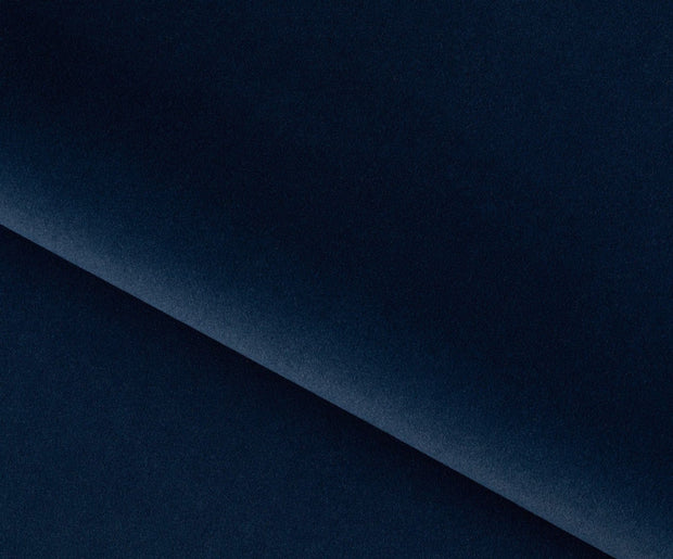 Eltap Divano Angolare Letto a sinistro 4 posti, in velluto Fobleros Plus Blu