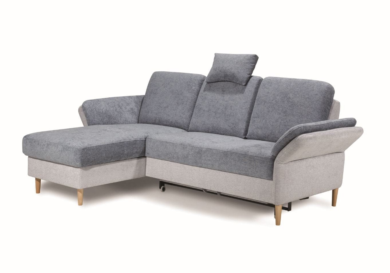 Divano Angolare Letto a sinistro 4 posti Sorimas Grigio (1)